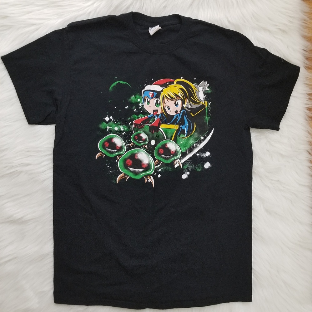 1 Up Box Exclusive Megaman T-Shirt 
Size M